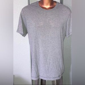 Lululemon Athletica Mens T Shirt Gray L Tall